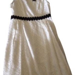 Julia Jordan White & Black Cocktail Dress